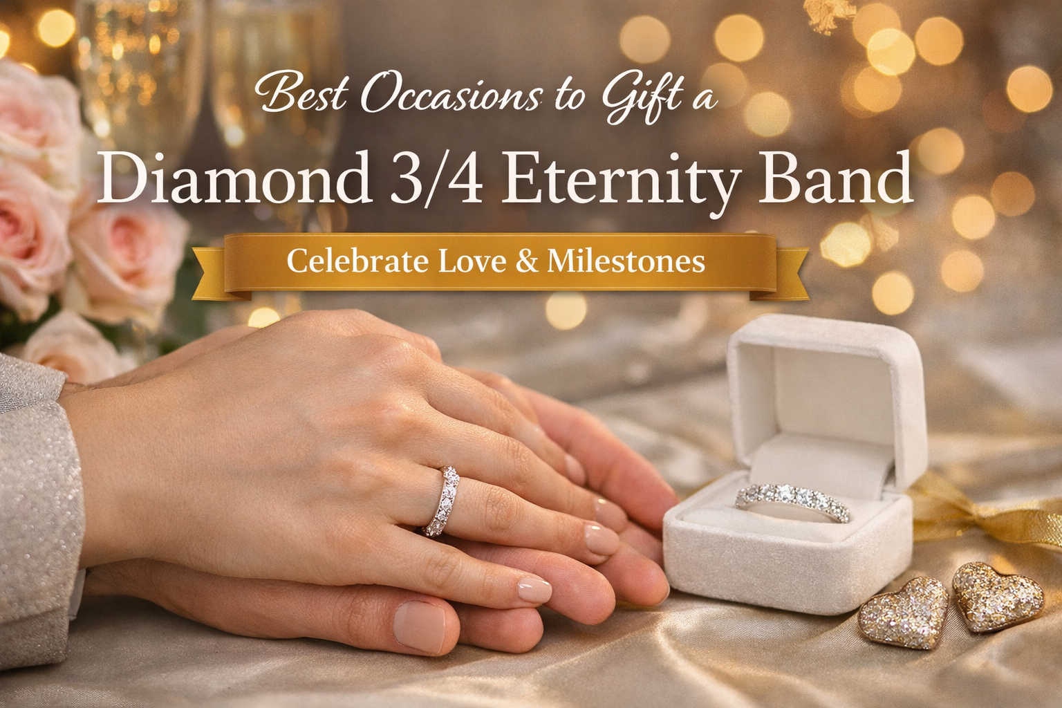 Best Occasions to Gift a Diamond 3/4 Eternity Band