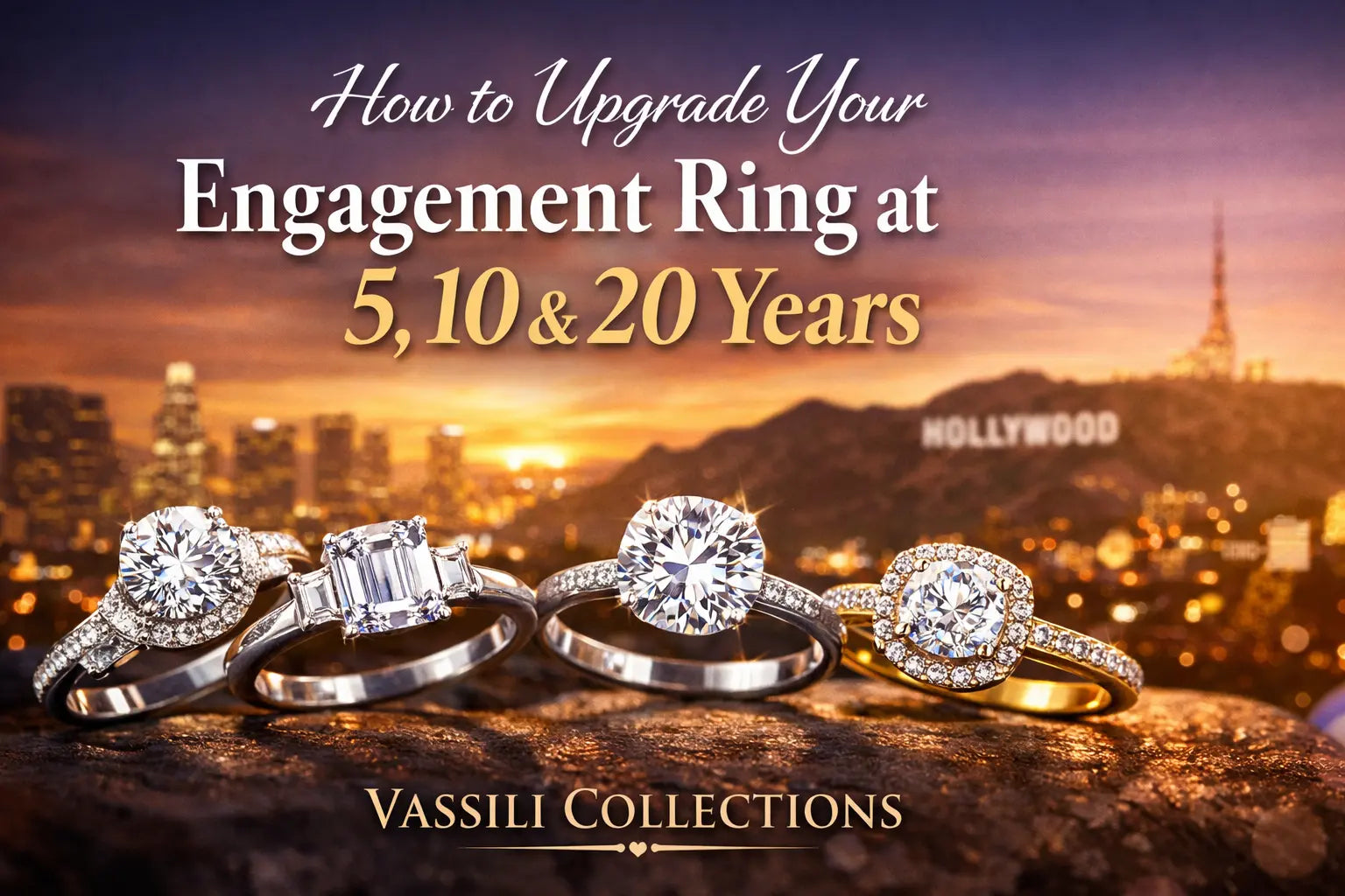 How to Upgrade Your Engagement Ring at 5, 10 & 20 Years