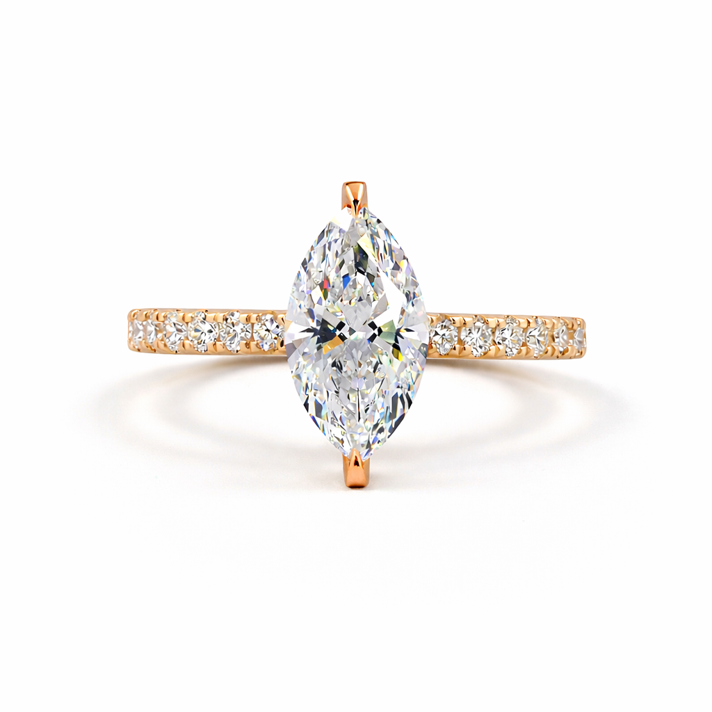 Marquise Cut Engagement Rings
