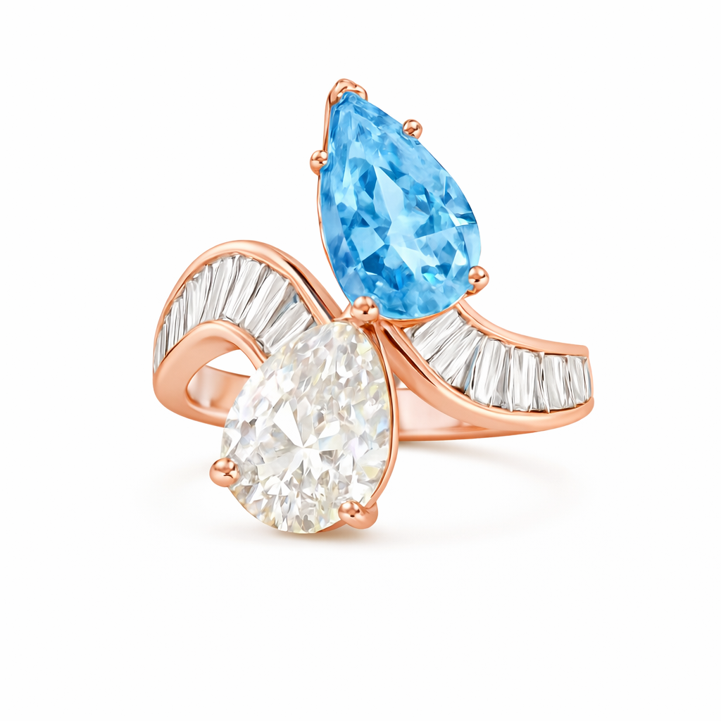 Pear Shape Engagement Ring