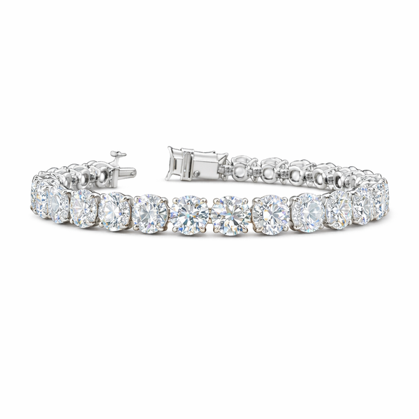 Diamond Tennis Bracelets in 14K & 18K Gold