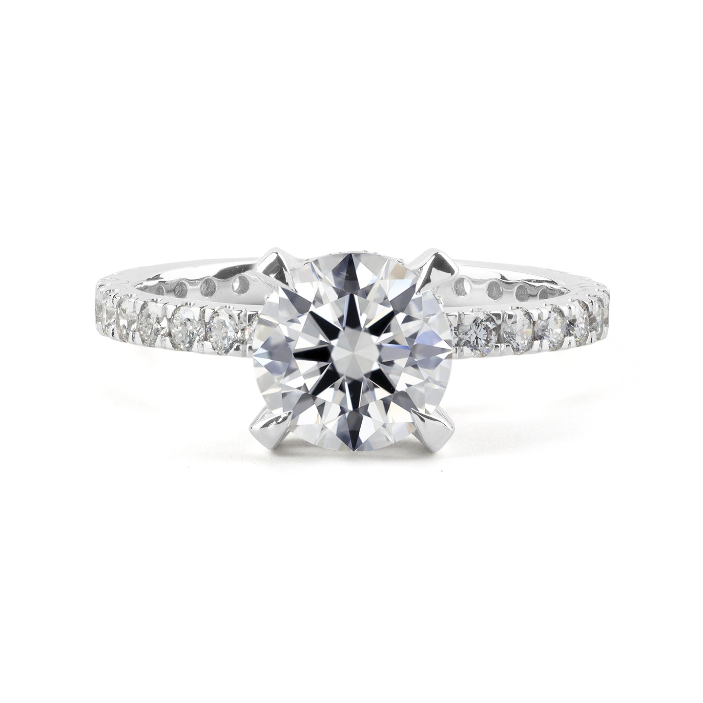 Diamond Hidden Halo Ring