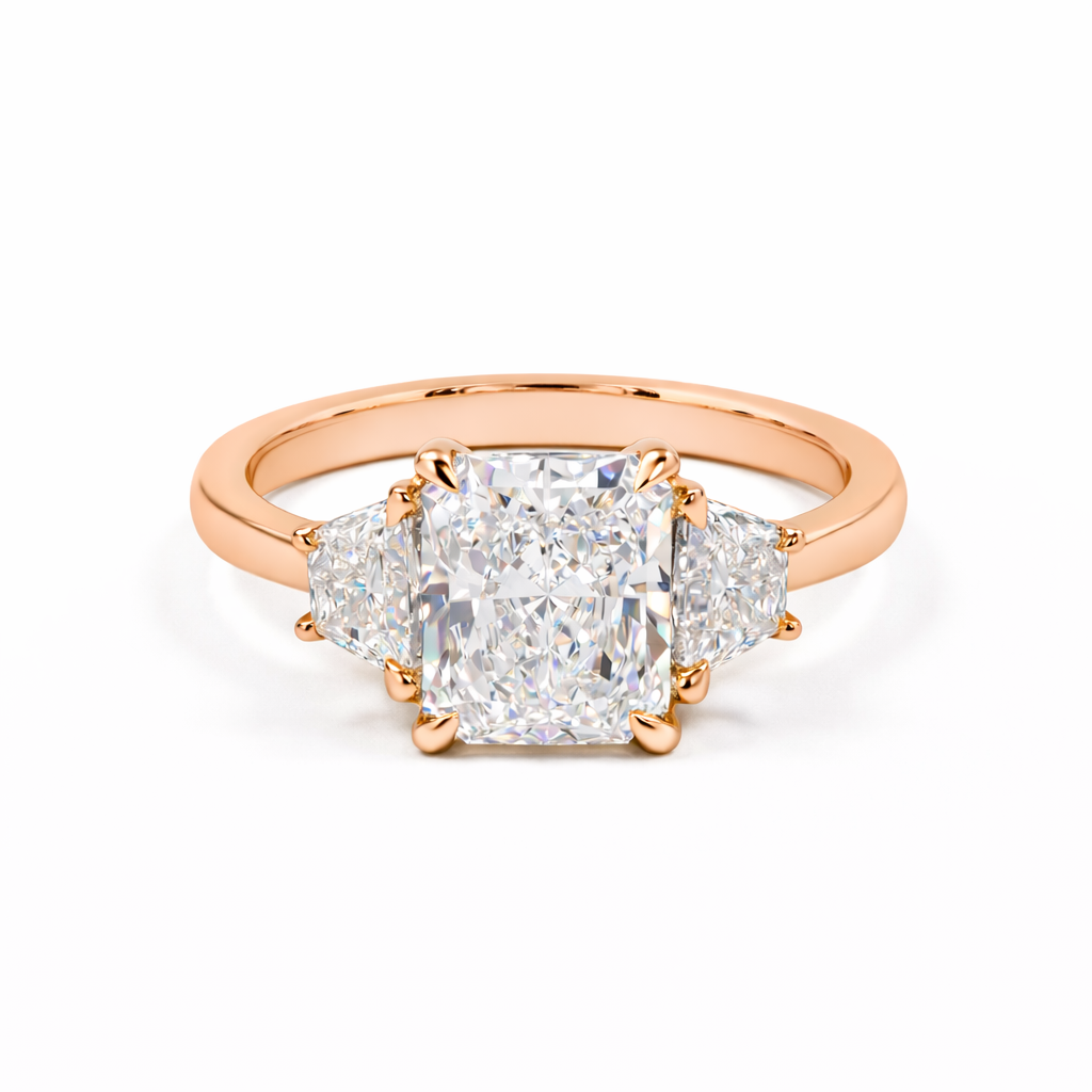 Radiant Cut Engagement Ring