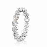 CONSTELLATION | 2.45 Ct Round Diamond Full Eternity Band in 14K White Gold
